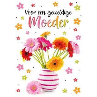 Wenskaart Moederdag - Voor een geweldige Moeder