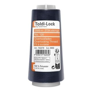 TOLDI-LOCK N°120 Kleur 6855 -  2500M