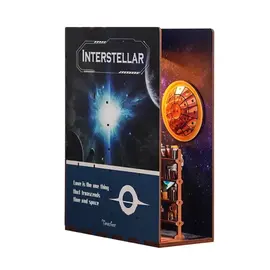 DIY Book Nook Boekensteun Interstellar Bookend, Tone-Cheer, 18,2x8x24,5cm