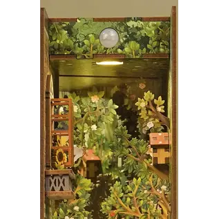 DIY Book Nook Boekensteun The Secret Garden Bookend, Tone-Cheer, 18,2x8x24,5cm