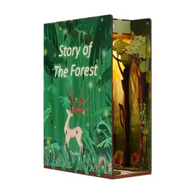 DIY Book Nook Boekensteun Story of The Forest Bookend, Tone-Cheer, 18,2x8x24,5cm