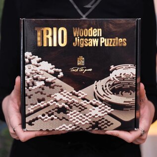 PUZZEL - EscapeWelt Trio Wooden Jigsaw Puzzles