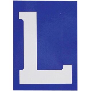 Sticker L - Rijschool - Rijbewijs