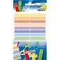 Pennenetiketten - Naamsticker voor kleurpotloden, 10 x 46 mm, zelfklevend 60st.