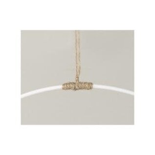 Deco ring + houten bord  ø 35cm + acryl reageerbuisje, box 1 set