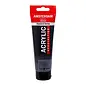 AMSTERDAM acrylverf tube 120 ml Metallic Zwart 850