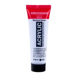 AMSTERDAM acrylverf tube 20 ml Ultramarijn Licht 505