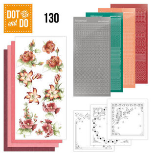 Dot and Do nr.130 rode bloemen