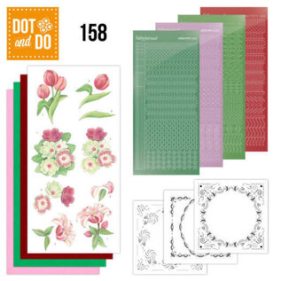 Dot and Do nr.158 Rode bloemen