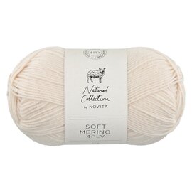 Soft Merino 4 draad 006 griesmeelpap bad 458 50gr.