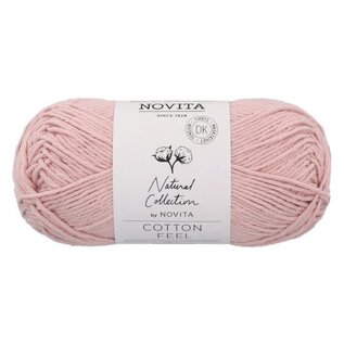NOVITA Novita Cotton Feel 529 roze bad 013 - 50 g
