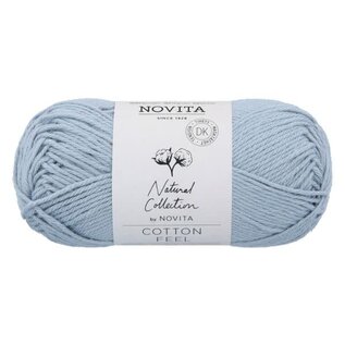 Cotton Feel licht blauw bad 006 - 50 g