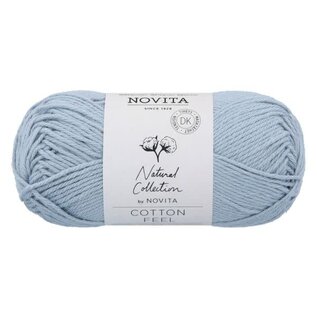 NOVITA Cotton Feel licht blauw bad 006 - 50 g