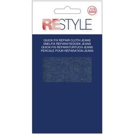 Snelfix reparatiedoek jeans 11 cm x 36 cm opstrijkbaar - Kleur 210
