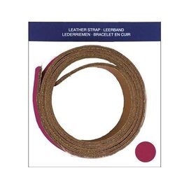 Leerband  - Lederband 120cm x 2 cm, 2,8mm dik - Kleur 786