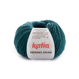 MERINO ARAN 44 Donker turquoise bad 69370