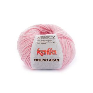 MERINO ARAN 67 Lichtroze bad 68970