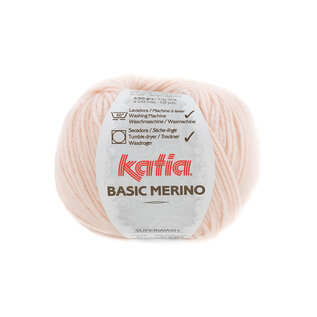 BASIC MERINO 87 Zeer licht roze bad 71587A