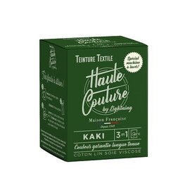 Kleurstof: textiel, haute couture: kaki: 350 g