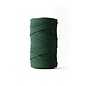 Katoen touw dubbel twist donkergroen 3mm 3mm +/-60M