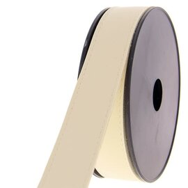imitatieleder 30mm kleur 56 ecru per meter