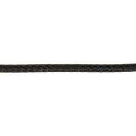 rekker outdoor rond sterk 6mm zwart per meter