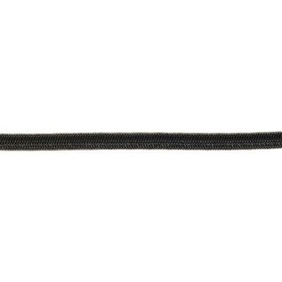 rekker outdoor rond sterk 6mm zwart per meter