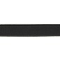 Biais leather look 20mm zwart per meter