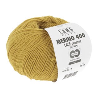 MERINO 400 LACE 796.0211 mosterd bad 7985