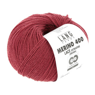 MERINO 400 LACE 0361 rood bad 5798