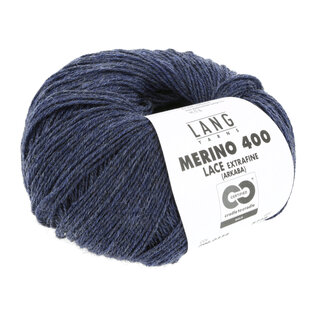 MERINO 400 LACE 796.0334 blauw bad 5718