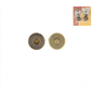 Magneetsluiting 19mm brons 2 paar