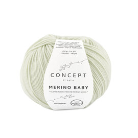 MERINO BABY 155 Witachtig groen bad 72731