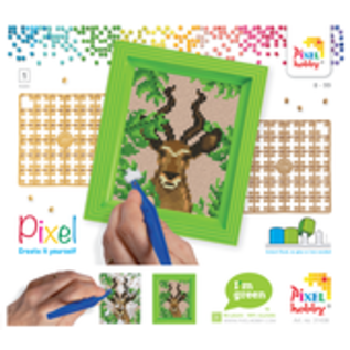 Pixelpakket - Antilope in jungle