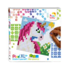 Pixel XL - Set vierkant Flexibele Basisplaat - Eenhoorn