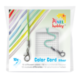Color cord (set van 10) - Zilver