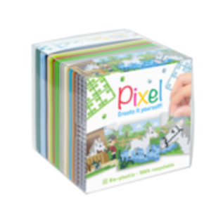 Pixel 3-pack - Paarden