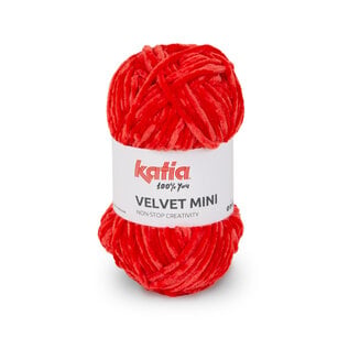 Katia VELVET MINI 211 - Rood bad 74649