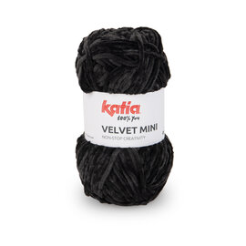 Katia VELVET MINI 210 - Zwart bad 74648