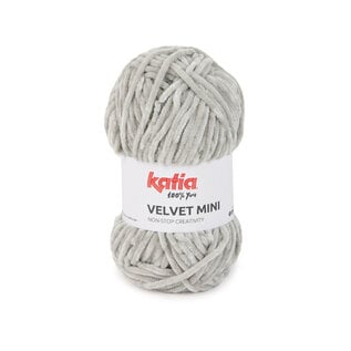 Katia VELVET MINI 209 - Medium grijs bad 74647