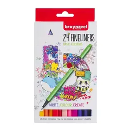 Fineliner set 24 kleuren