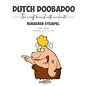 DDBD Rubber stamp Cave woman