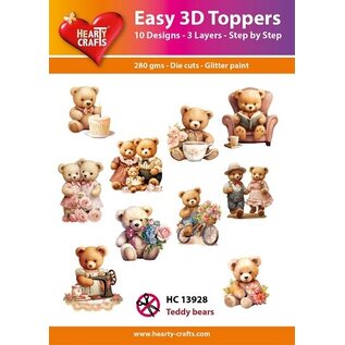 Easy 3D Designs pakket Teddy Bears