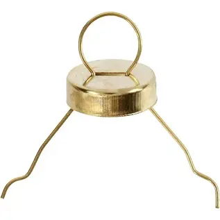 Metalen hanger 25 Stuk, D 13 mm, 5 mm, Goud