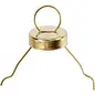 Metalen hanger 25 Stuk, D 13 mm, 5 mm, Goud