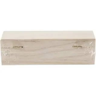 Langwerpige doos, afm 22x6x6 cm, 1 stuk