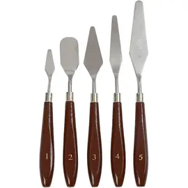 Paletmessen set, 5 assorti
