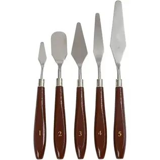 Paletmessen set, 5 assorti