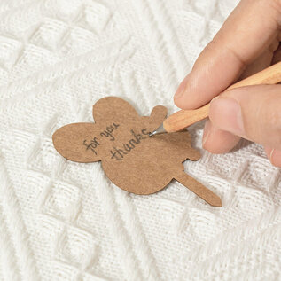 DIY Houten Bloem Lilac, Lila Sering, 7,5x7x22,5cm