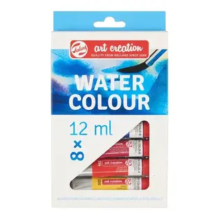 Aquarelverfset 8 x 12 ml